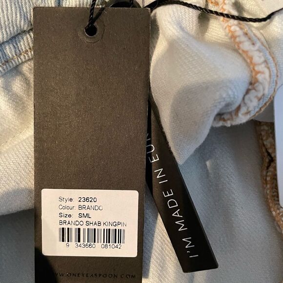 NWT Free People One Teaspoon Brando
Shabby Kingpins Boyfriend Jeans size S - Picture 12 of 14